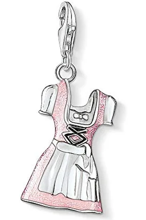 Thomas Sabo Charm with clasp Woman silver - 0546-007-9, Enamel