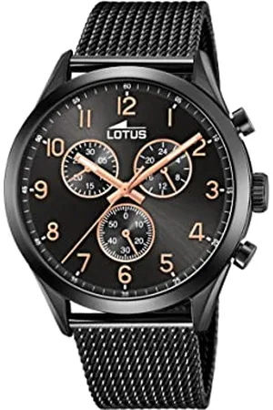 Lotus Mens Chronograph Quartz Watch with Stainless Steel Strap 18639/1