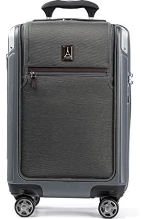 Travelpro Platinum Elite Hardside Expandable Spinner Wheel Luggage TSA Lock Hard Shell Polycarbonate Suitcase, , Carry-on with Laptop Pocket 21-Inch, Platinum Elite Hardside Expandable