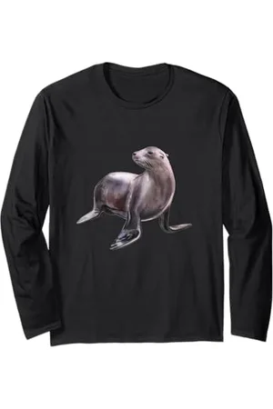 Tshirt Shirt T-Shirt Pullover Hoodie Sweater Style #snirt Seal T-Shirt with Seal Motif Hoodie Seals Mobile Phone Case Long Sleeve T-Shirt