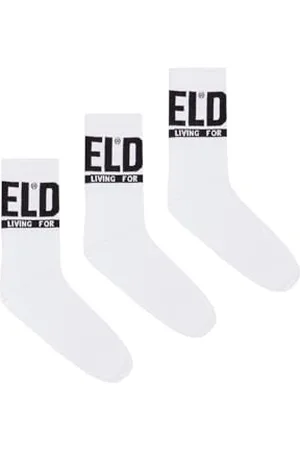 Diesel _SKM-RAY-THREEPACK_SOCKS_Farbe: White_M