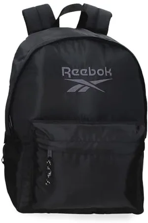 Reebok Dena Laptop Backpack 15.6" Black 31.5x45x15cm Polyester by Joumma Bags, , One Size, Laptop Backpack