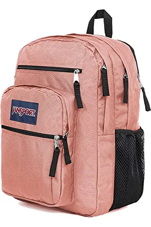 JanSport BIG STUDENT Large Backpack, 15 inch laptop compartment, (Pink)
