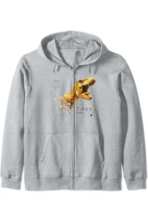 Jurassic World Dominion Geometric T-Rex Zip Hoodie