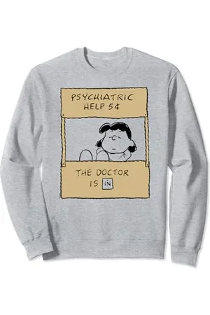 Peanuts Lucy Doctor Is In Sweatshirt