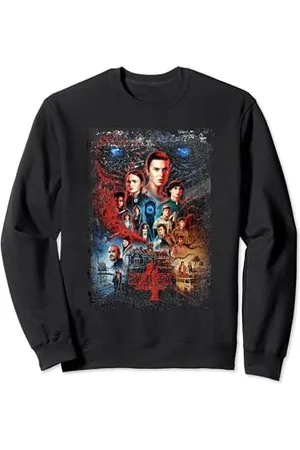 Stranger Things S4 Poster Vintage Battle Fan Memorabilia Sweatshirt