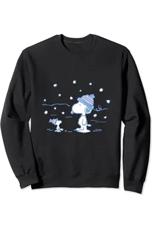 Peanuts Snoopy Woodstock Winter Snow Sweatshirt