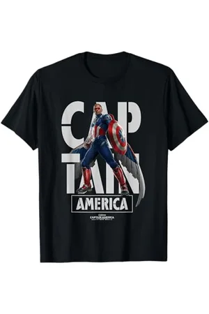 Marvel Captain America: Brave New World New Cap Vintage T-Shirt