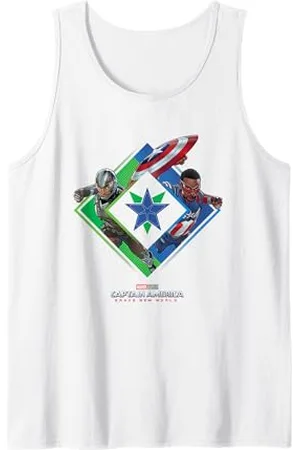 Marvel Captain America: Brave New World Falcon & Cap Teamup Tank Top