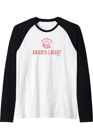 The Office Knights of the Night Raglan Baseball Tee