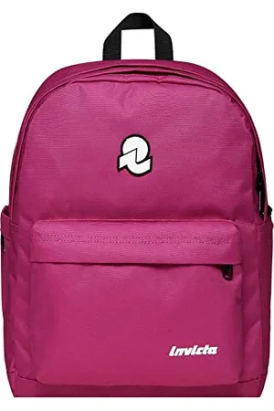 Invicta LAB School Backpack, – Double Compartment Backpack – Organiser Pocket, PC Pocket, Side Pockets for Water Bottle – Eco Material, , 30,5 x 39 x 21,5 cm, School