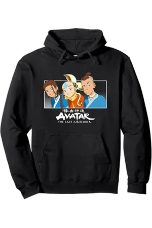 Avatar: The Last Airbender Best Trio Simple Line Up Pullover Hoodie