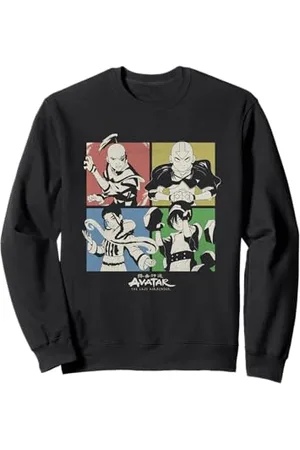 Avatar: The Last Airbender Four Square Elemental Box Up Sweatshirt