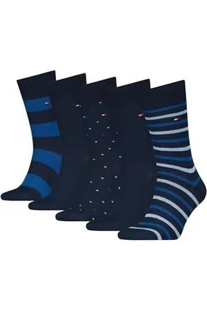 Tommy Hilfiger Men Sock 5P Giftbox Stripe Dot