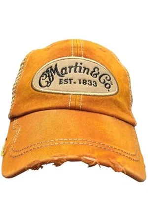 MARTIN Guitars Pick Hat, Cap with Tan Mesh