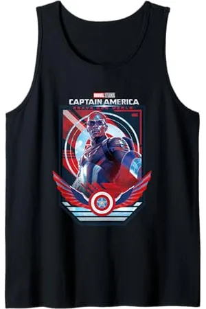 Marvel Captain America: Brave New World New Cap Poster Tank Top