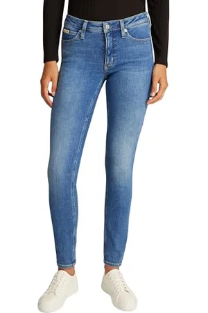 Calvin Klein Women’s Mid Rise Skinny Fit Jeans