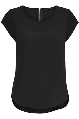 ONLY Womens Vic Short Sleeve Solid T-Shirt XL