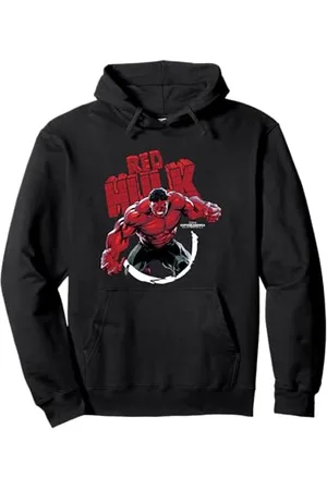 Marvel Captain America: Brave New World Red Hulk Portrait Pullover Hoodie