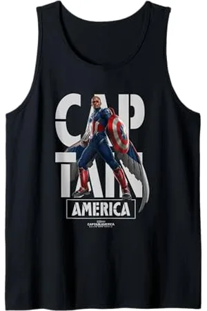 Marvel Captain America: Brave New World New Cap Vintage Tank Top