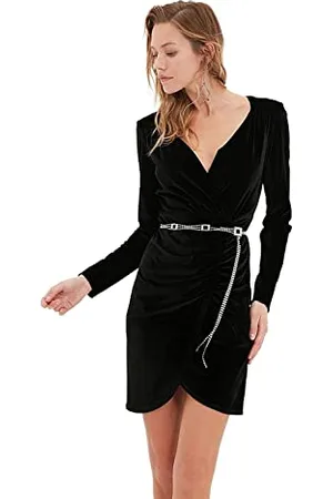 Trendyol Women Mini Bodycon Fitted Knit Dress