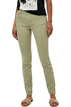 DESIRES Lola Garment Dye Midwaist, Green Jeans For Women Uk, Spring Jeans, Size 26