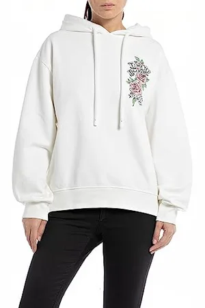 Replay Adult W3632C Rose Label Pack Hooded Sweatshirt, , XL