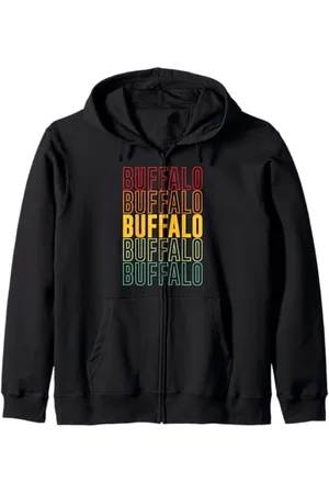 Buffalo Buffalo Rainbow Zip Hoodie
