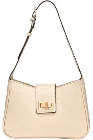 Geox Women D Solangy A Bag, Off White, 24,5 X7 X15,7