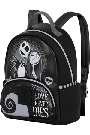 Disney Nightmare Before Christmas Love-Heady Backpack, Black, 24.5 x 29 cm, Capacity 8 L