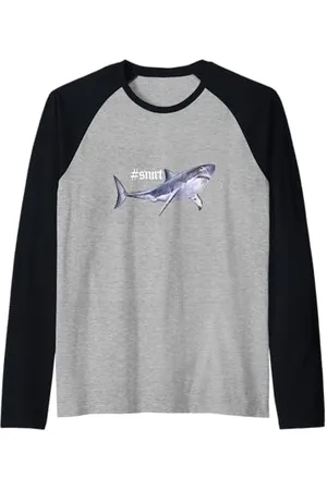 Tshirt Shirt T-Shirt Pullover Hoodie Sweater Style #snirt t-shirt shark hoodie motif snirt designer mobile phone cover Raglan Baseball Tee