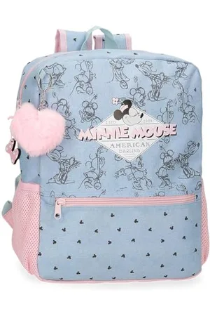 Disney Joumma Minnie American Darling School Backpack 25x33x12cm Polyester 13.68L, , School Backpack