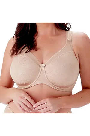 Berlei Womens Beauty Minimiser Underwired Bra Size 38DD in Acrylic Mix Non-Padded Underwired