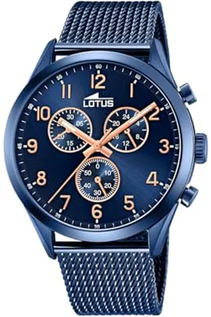 Lotus Mens Chronograph Quartz Watch with Stainless Steel Strap 18638/1