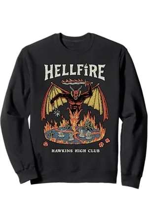 Stranger Things Vintage Hawkins High Hellfire Sweatshirt