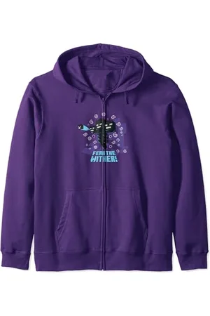 Minecraft Wither Fear The Wither! Zip Hoodie