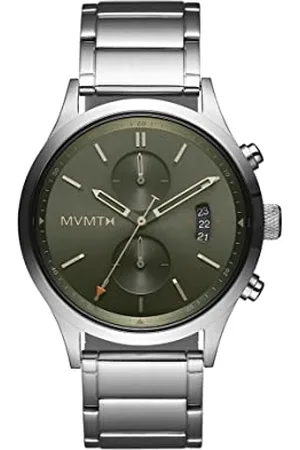 MVMT Chronograph Quartz Watch for Men with Silver Stainless Steel Bracelet - 28000199-D