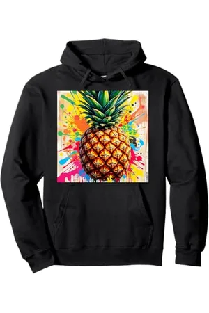 Fruit Of The Loom Pineapple Splash Pullover Hoodie