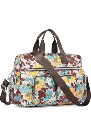 Kono Handbag Top-Handle Bag for Women, Multi-Pockets Messenger Crossbody Bag, Large Waterproof Satchel Shoulder Bag, Ladies Lightweight Tote Bag for Work Shopping Travel