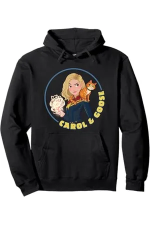 Marvel Studios The s Captain Toon Carol & Goose Pullover Hoodie