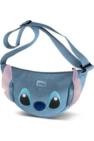 Disney Lilo and Stitch Sight-Roy Oval Bag, Blue, 34 x 20 cm