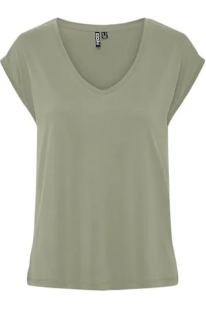 Pieces® Womens Pckamala Noos Bc Tee T-Shirt, , S UK