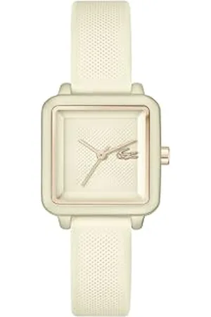 Lacoste Three Hand Quartz Movement Watch for Women .12.12 FLOW Collection with Silicone Bracelet - 2001385
