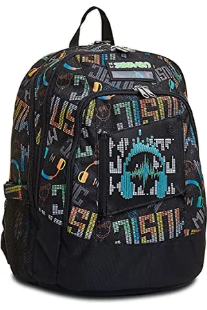7 for all Mankind ADVANCED Backpack - MUSICBRIGHTING - Double Compartment Backpack, Bottle Holder Pocket - School & Leisure, , XXL, Attribute not applicable to the product