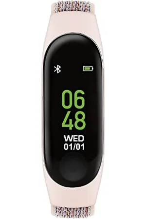 Tikkers Series 1 Canvas Rip Strap Kids Activity tracker with colour touch screen and up to 7 day battery life TKS01-0016
