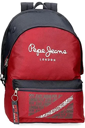 Pepe Jeans Clark Double Compartment Laptop Backpack Adaptable to Trolley 15.6" 31x44x15 cms Polyester 23.87L