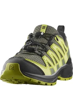 Salomon Junior XA PRO V8 Junior, Urban Chic/Black/Dark, Versatile Hiking Shoes for Comfort, Perfect For Hiking Boots & Trail Running For Outdoors Adventures 2.5
