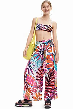 Desigual Puerto Escondido Tropical Beach Trousers 23SWMW08