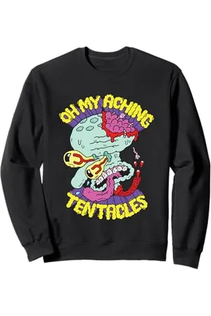 Spongebob Squidward Oh My Aching Tentacles Sweatshirt