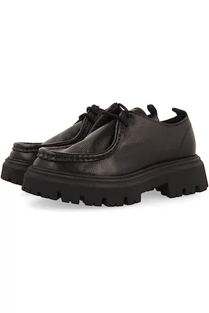 Gioseppo Thaya Moccasin, Black/White, 2 UK